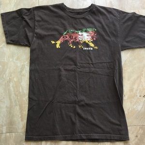 Ipath Rasta Lion Brown T shirt
